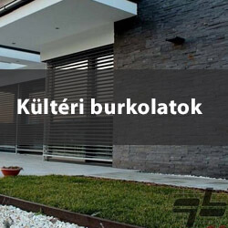 Kültéri falburkolatok